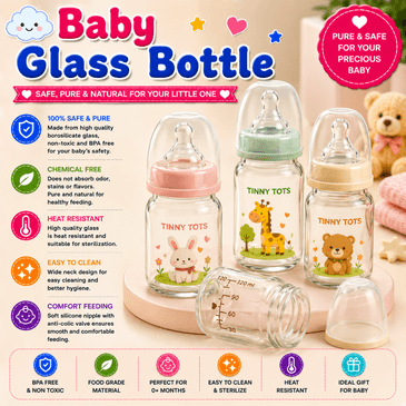 BABY GLASS BOTTLE