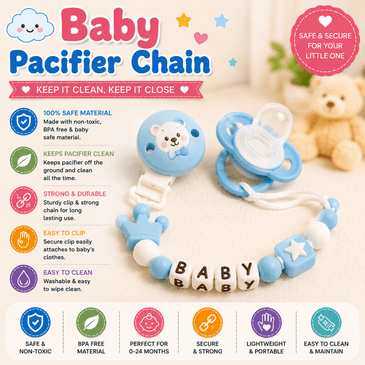 BABY PACIFFIER CHAIN